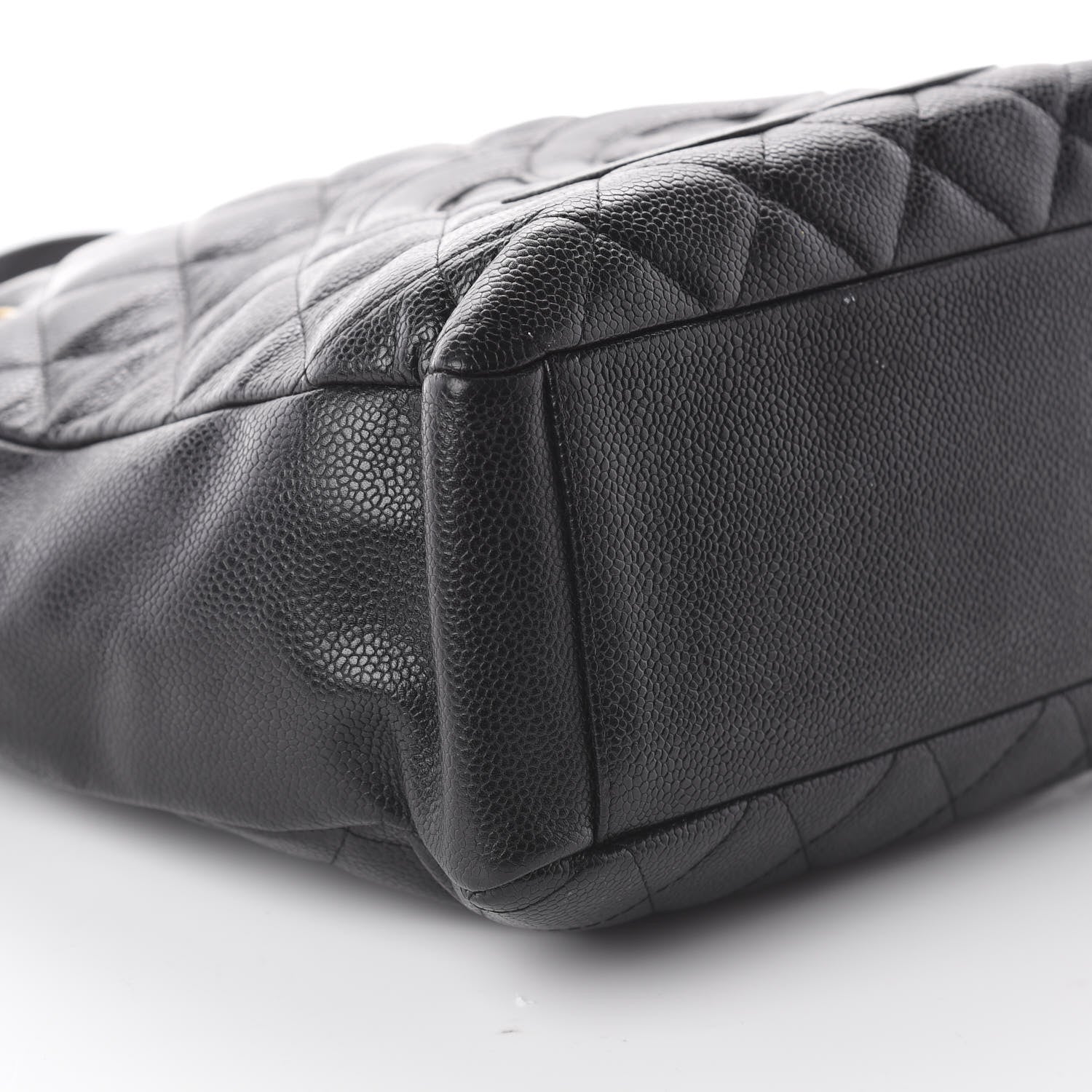 Chanel Caviar Quilted Petit Shopping Tote PST Black 12 of 17