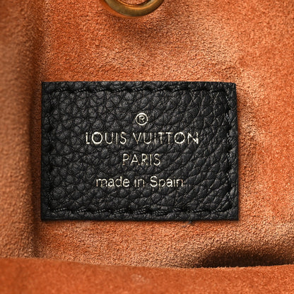 Louis Vuitton Grained Calfskin Low Key Hobo PM Black 6 of 10