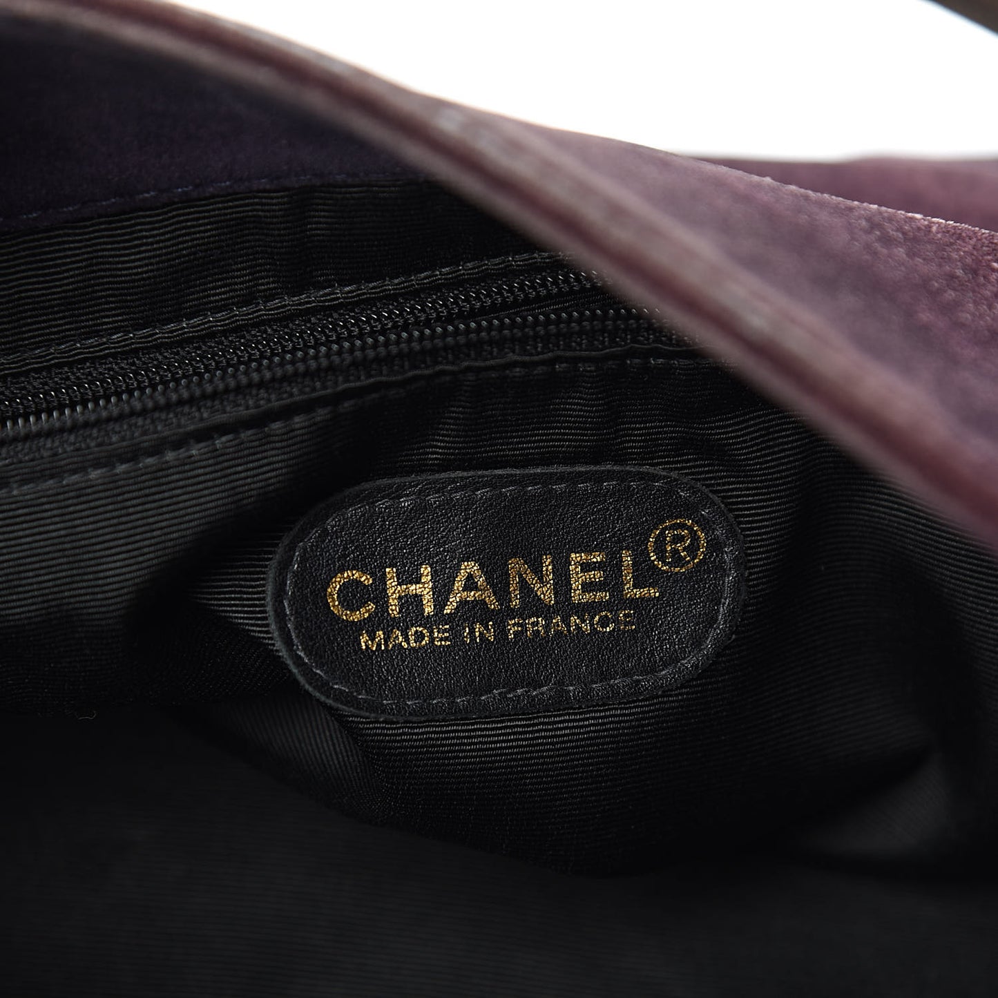 Suede CC Tote Purple