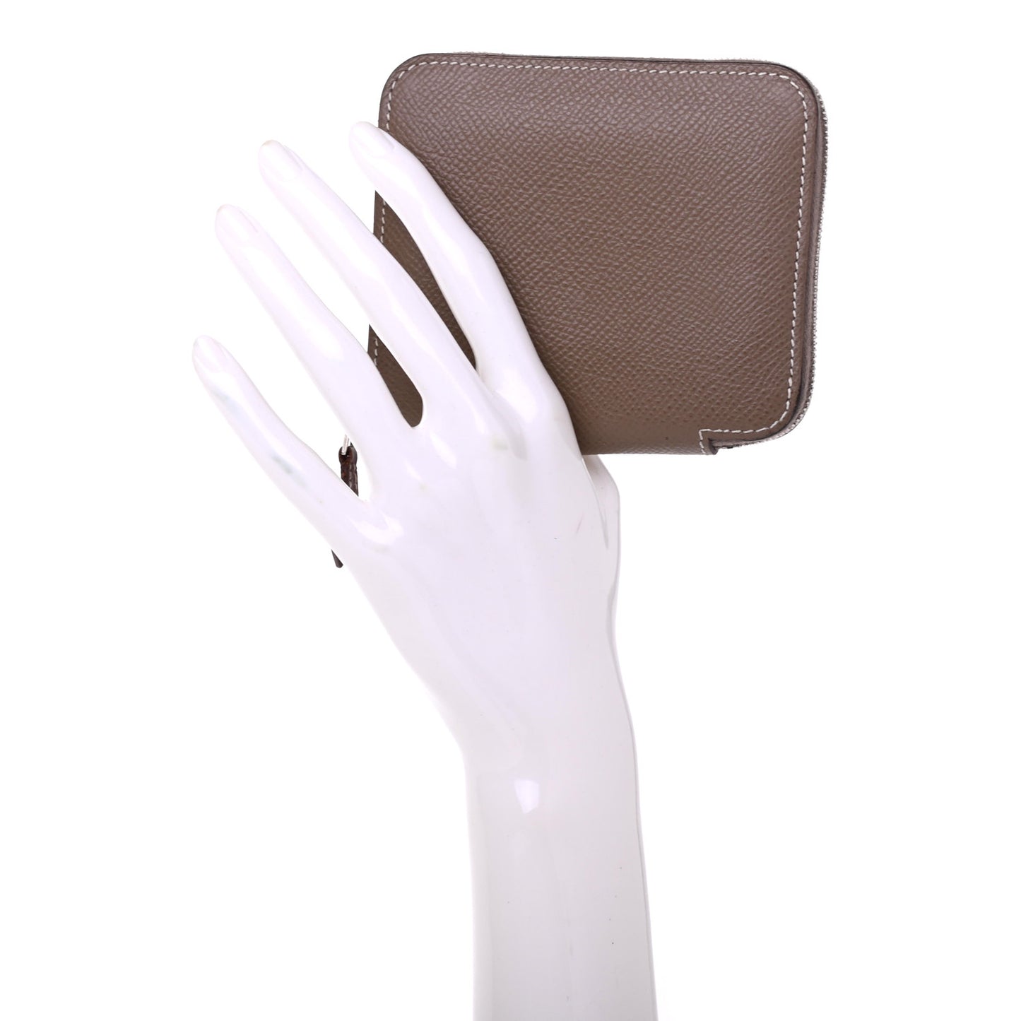 Epsom Silk'in Compact Wallet Etoupe