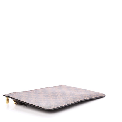 Louis Vuitton Damier Ebene Neverfull MM GM Pochette Rose Ballerine 4 of 8