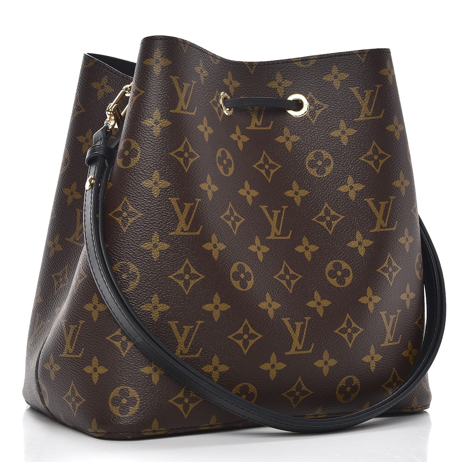 Louis Vuitton Monogram Neonoe MM Black 3 of 6