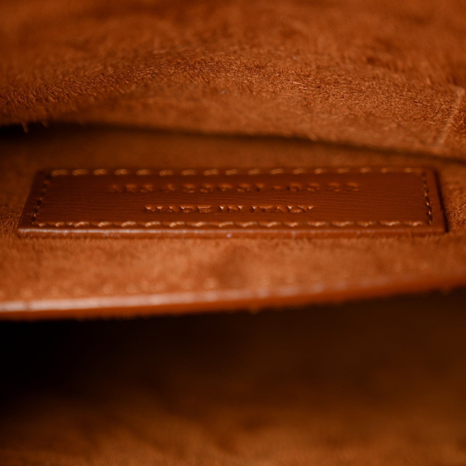 Saint Laurent Canvas Calfskin Medium Classic Monogram Cassandra Top Handle Tan Natural 7 of 10