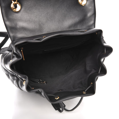 Chanel Calfskin Quilted Large Urban Spirit Backpack Black 5 of 7