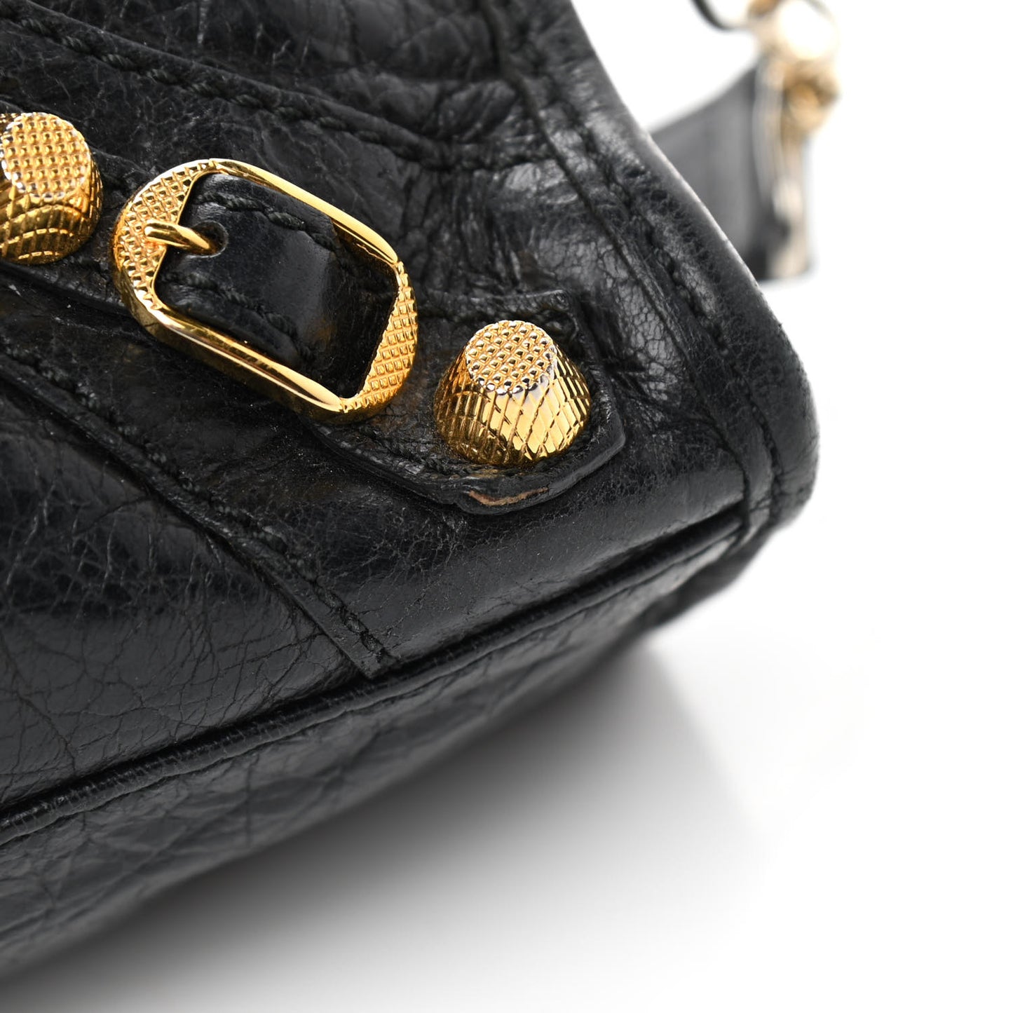 Agneau Giant 12 Gold Hardware Mini City Black