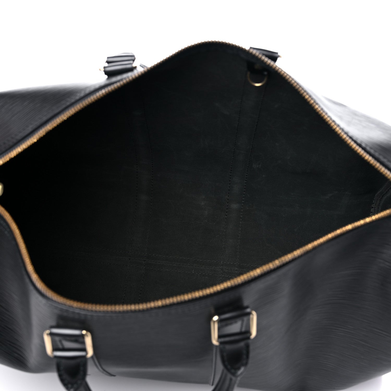 Louis Vuitton Epi Keepall 45 Black 5 of 15