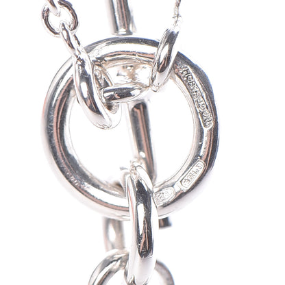 Hermes Sterling Silver Kelly Charm Pendant Necklace 4 of 6