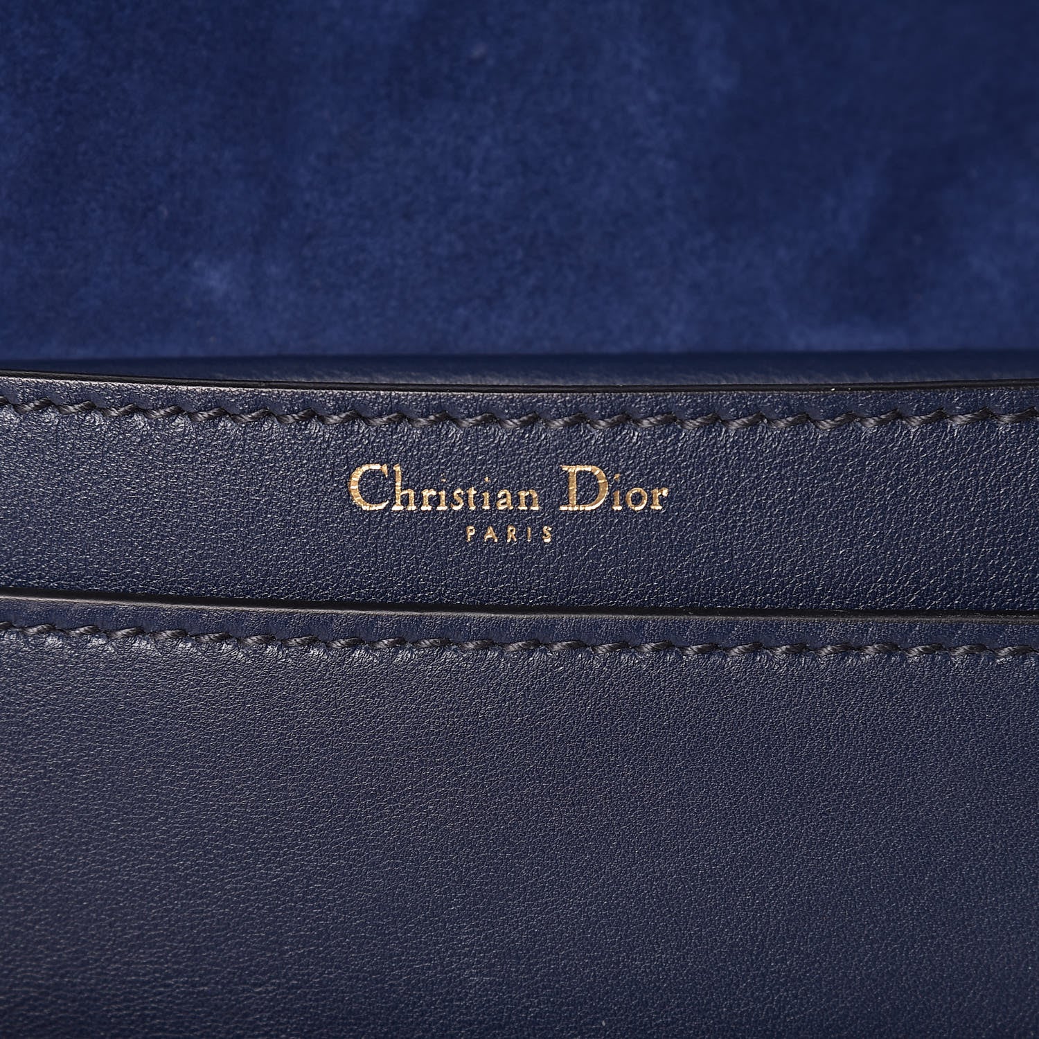 Christian Dior Calfskin J'Adior Chain Flap Bag Navy Blue 6 of 11