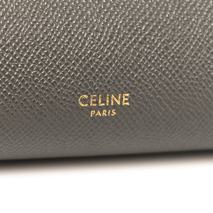Celine Grained Calfskin Mini Belt Bag Grey 6 of 14