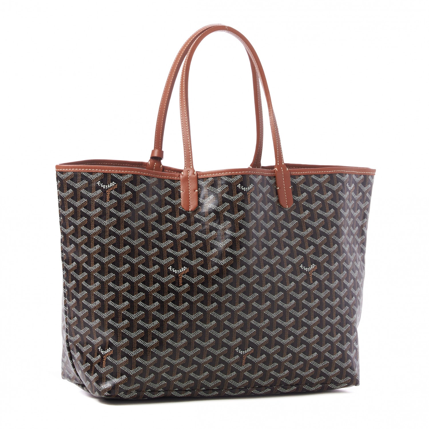 Goyard Goyardine Saint Louis PM Black Gold 2 of 6
