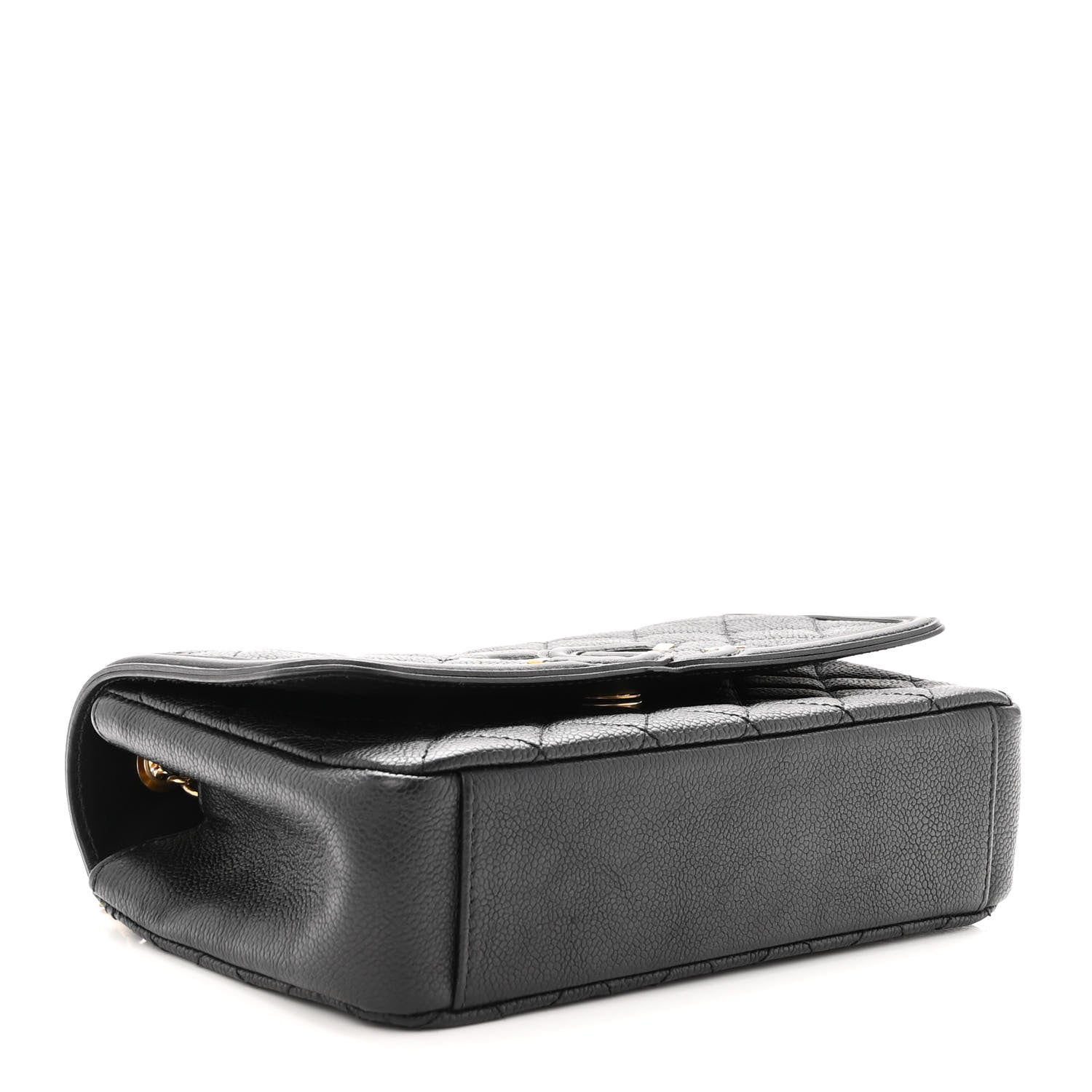 Chanel Caviar Quilted Small CC Filigree Flap Black 3 of 9