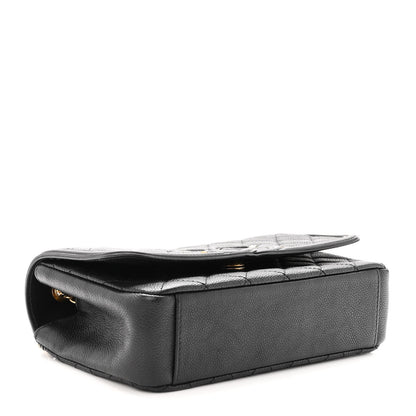 Chanel Caviar Quilted Small CC Filigree Flap Black 3 of 9