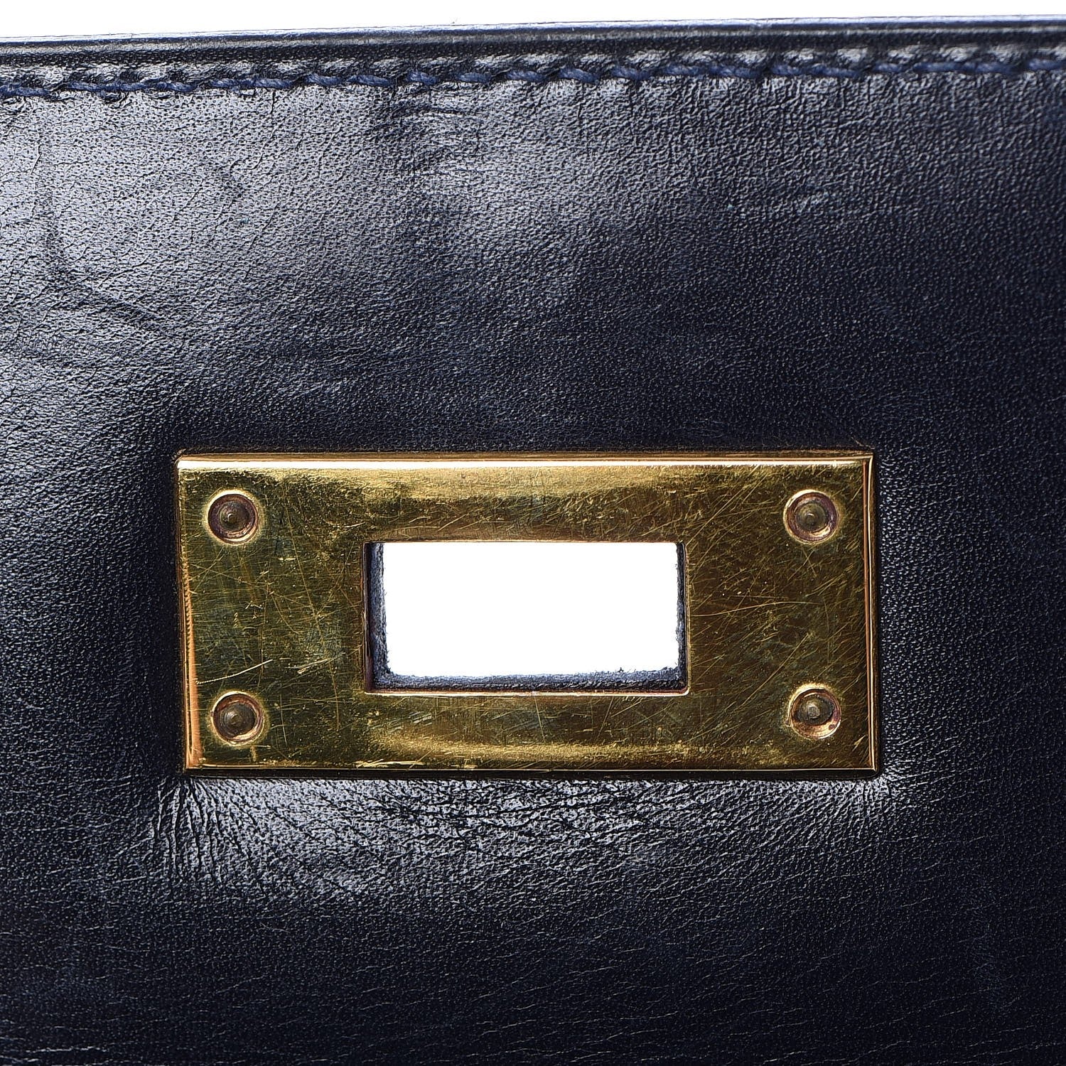 Hermes Box Kelly Retourne 28 Indigo 22 of 38