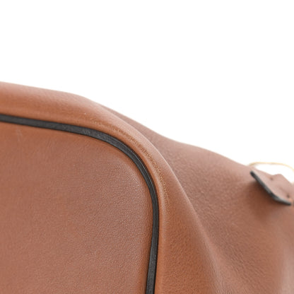 Chloe Suede Calfskin Medium Faye Backpack Tan 10 of 13