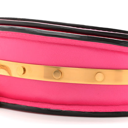 Chloe Calfskin Small Nile Bracelet Minaudiere Bag Fuchsia Rose 8 of 12