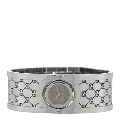 Gucci Stainless Steel 23mm Twirl Quartz Watch Brown 2 of 5