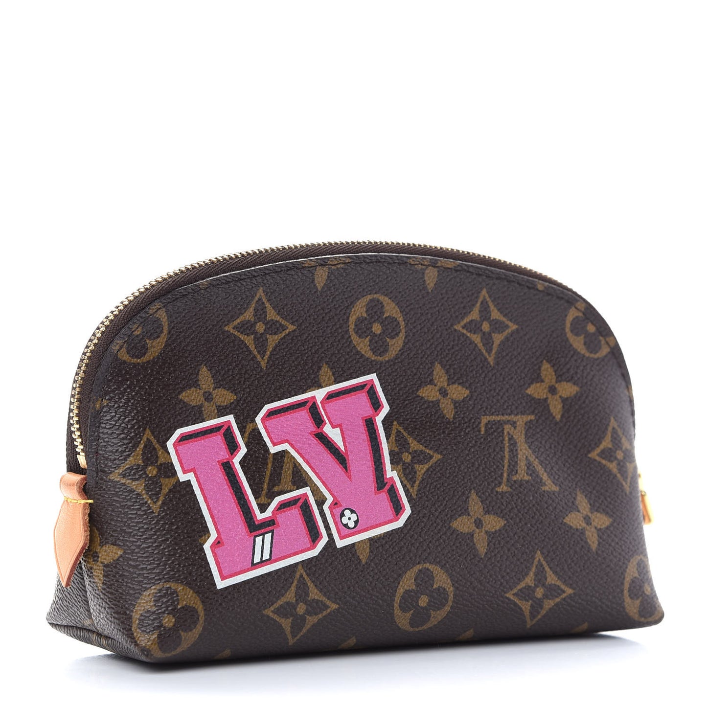 Monogram Patches Cosmetic Pouch PM