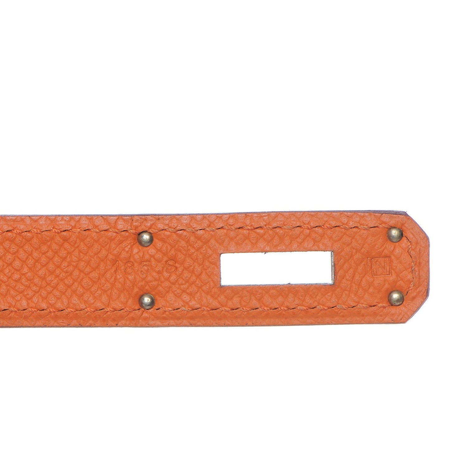 Epsom Birkin 35 Orange