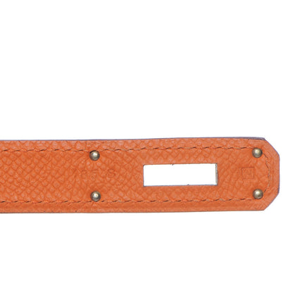 Hermes Epsom Birkin 35 Orange 10 of 37