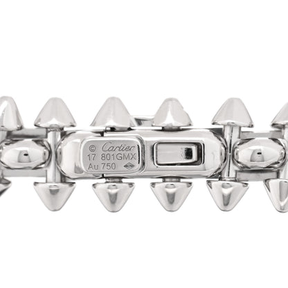 Cartier 18K White Gold Medium Clash De Cartier Flexible Bracelet 17 3 of 3