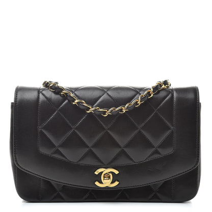 Chanel Lambskin Quilted Small Single Flap Brown 1 of 18