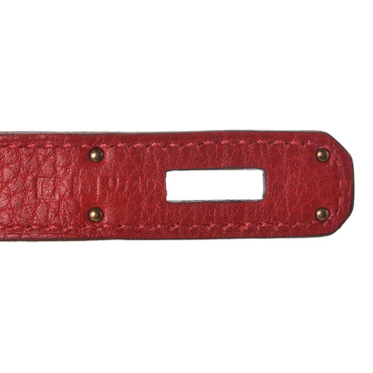 Hermes Togo Birkin 30 Rouge Casaque 19 of 30