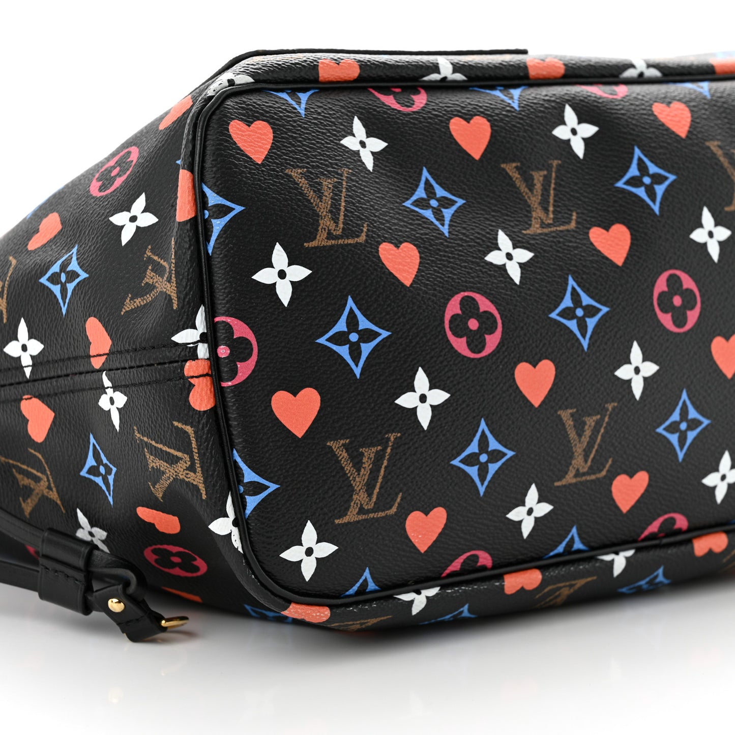 LOUIS VUITTON Game On Neverfull MM Black