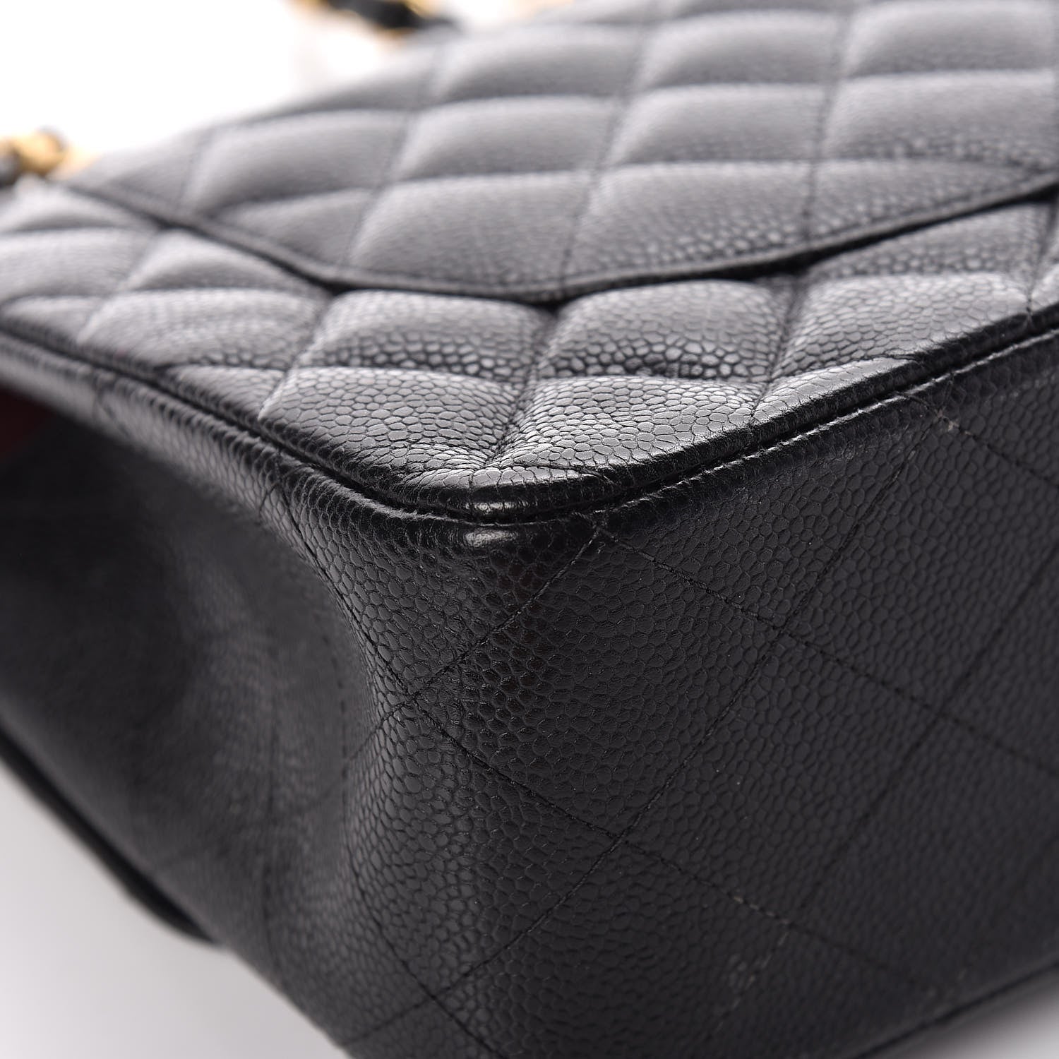 Chanel Caviar Quilted Jumbo Double Flap Black 17 of 17