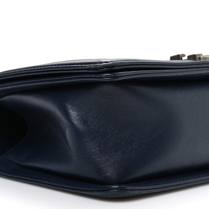 Chanel Calfskin Ombre Faded Quilted Medium Boy Flap Blue 9 of 10