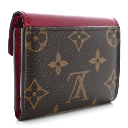 Louis Vuitton Monogram Zoe Wallet Fuchsia 3 of 9