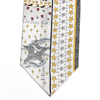 Christian Dior Silk L'Etoile Mitzah Scarf 3 of 6