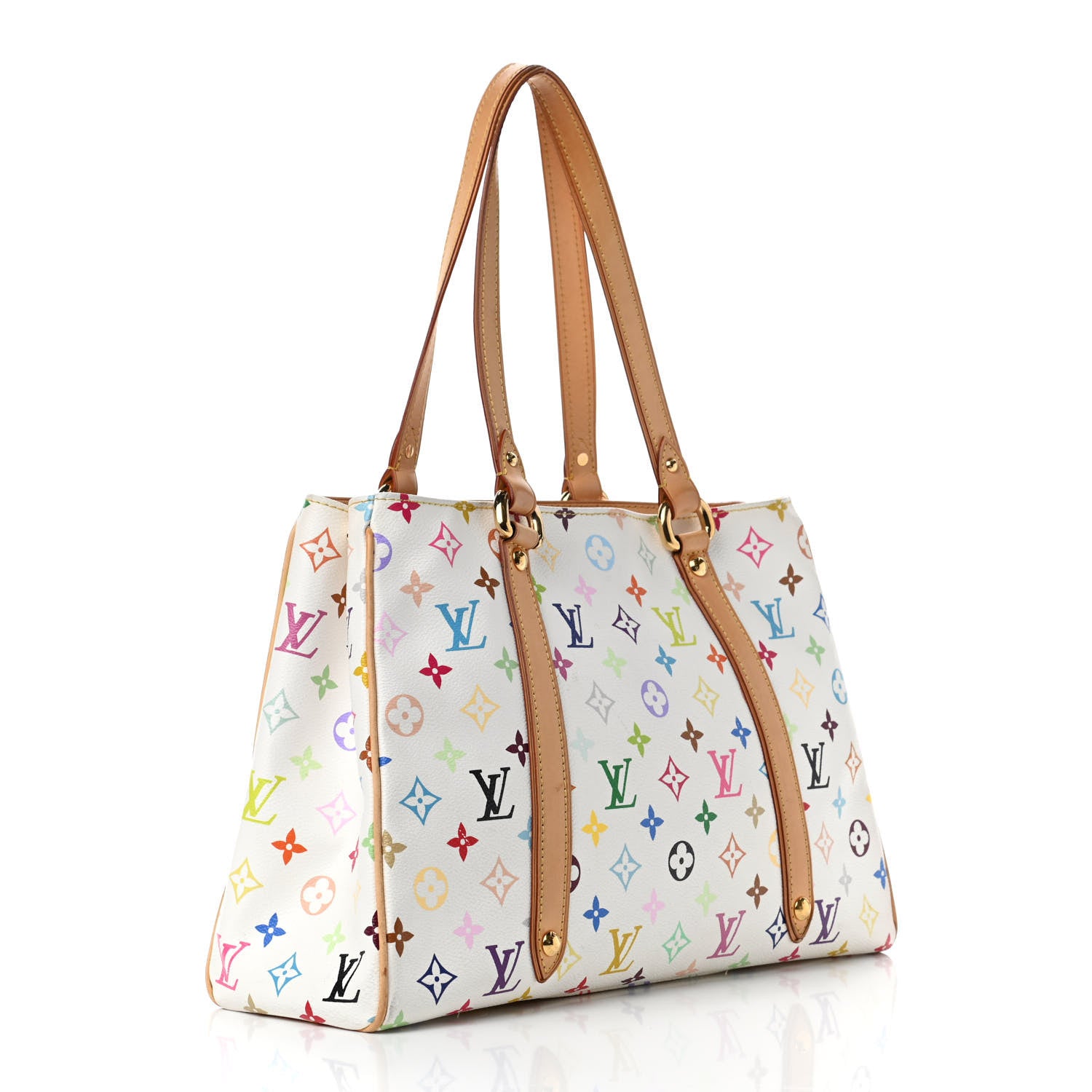 Louis Vuitton Monogram Multicolor Aurelia MM White 2 of 15