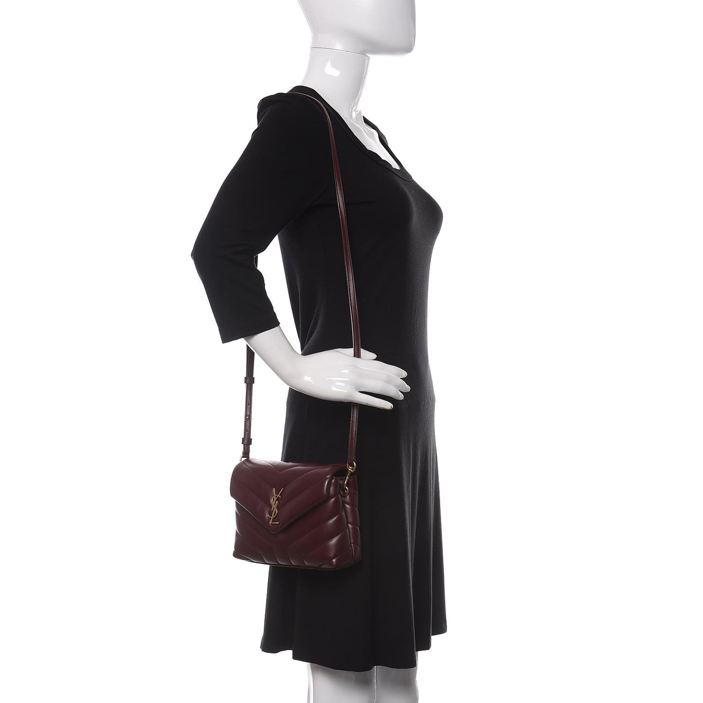Calfskin Y Quilted Monogram Toy Loulou Monogram Crossbody Bag Rouge Legion