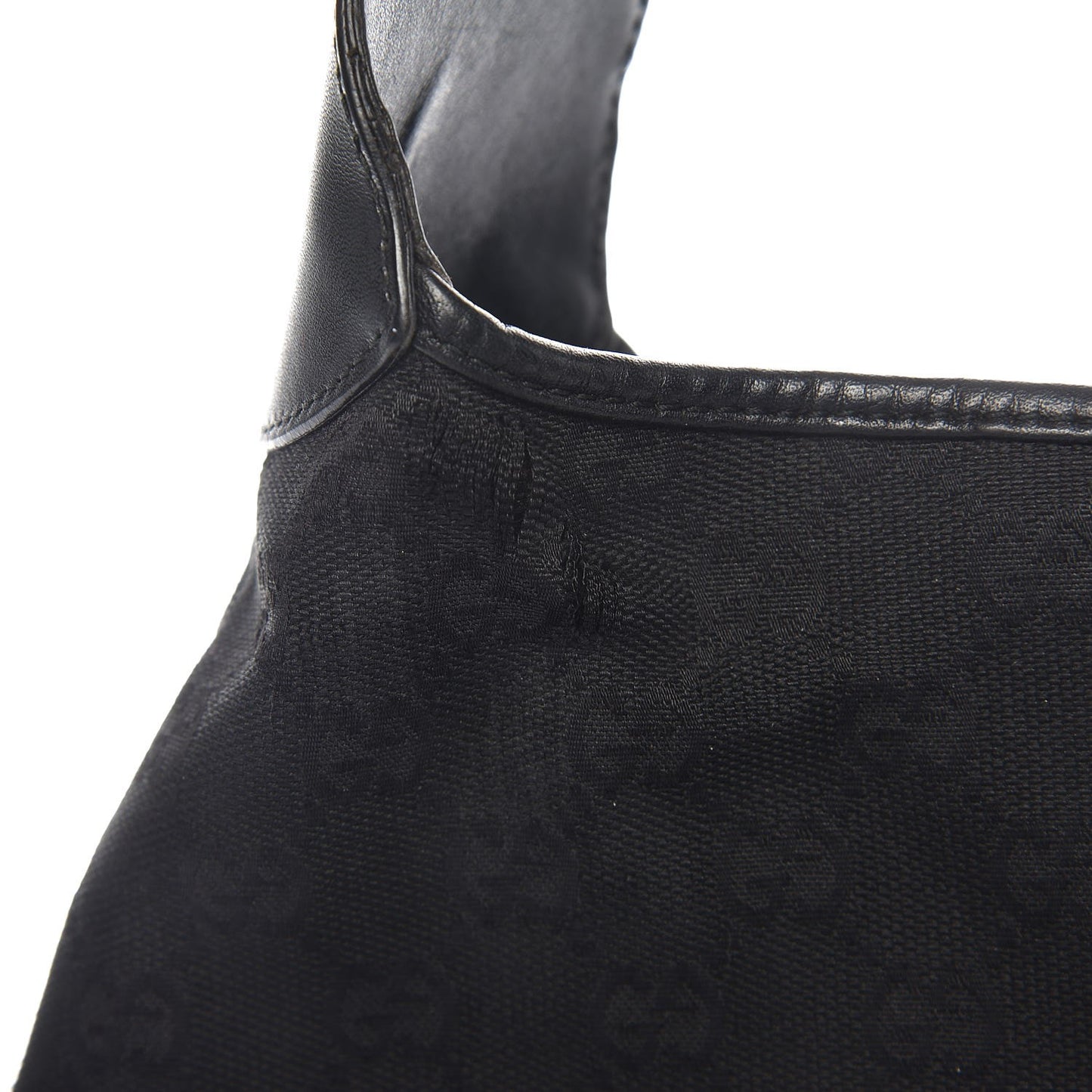 Monogram Small Jackie O Hobo Black