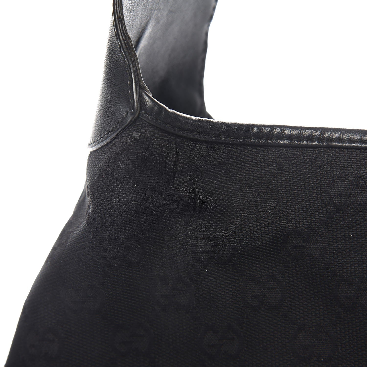 Gucci Monogram Small Jackie O Hobo Black 10 of 17