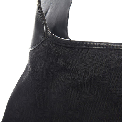 Gucci Monogram Small Jackie O Hobo Black 10 of 17