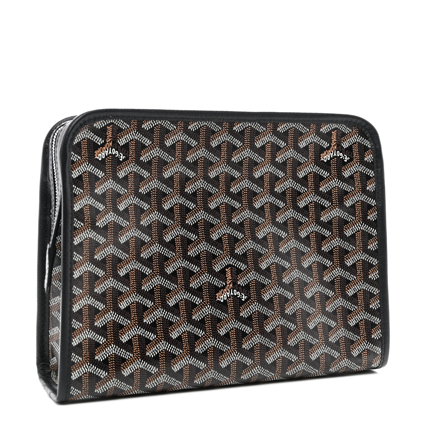 Goyardine Jouvence MM Toiletry Pouch Black