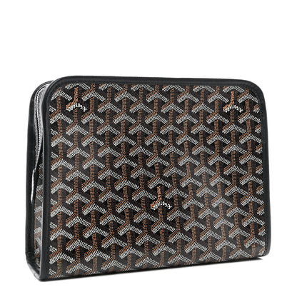 Goyard Goyardine Jouvence MM Toiletry Pouch Black 3 of 6