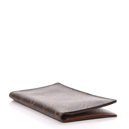 Louis Vuitton Monogram Porte Valeurs Checkbook Wallet 4 of 9