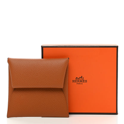 Hermes Epsom Bastia Coin Purse Gold 8 of 8