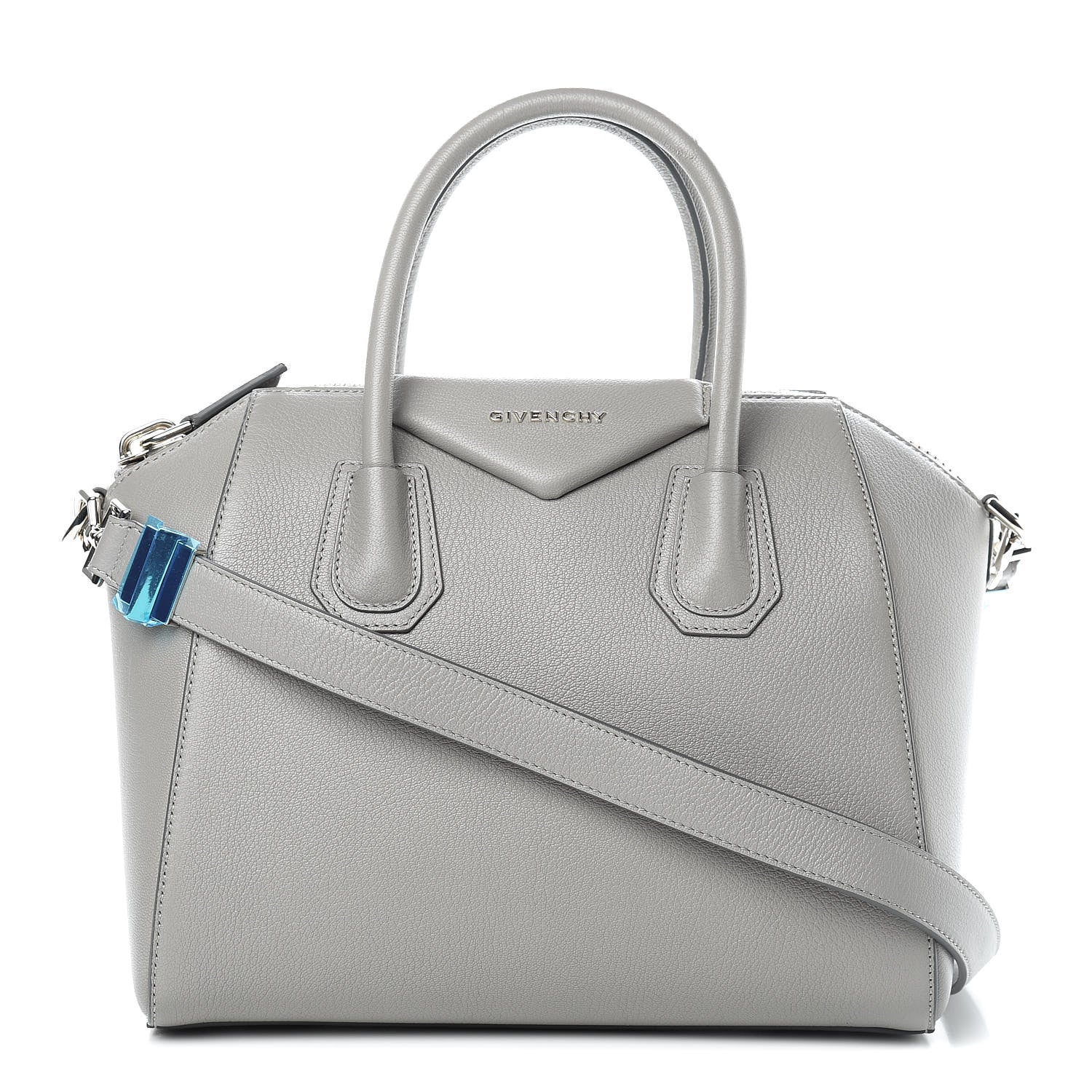 Givenchy Sugar Goatskin Small Antigona Pearl Grey 1 of 12