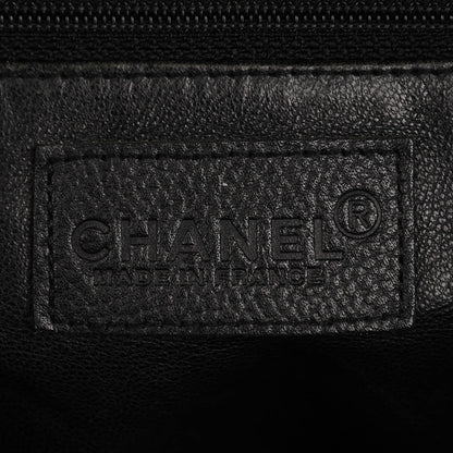 Chanel Caviar Patent Large Bowler Black 6 of 8