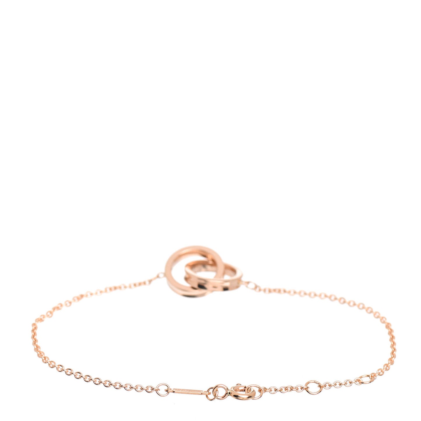 18K Rose Gold 1837 Interlocking Circles Bracelet
