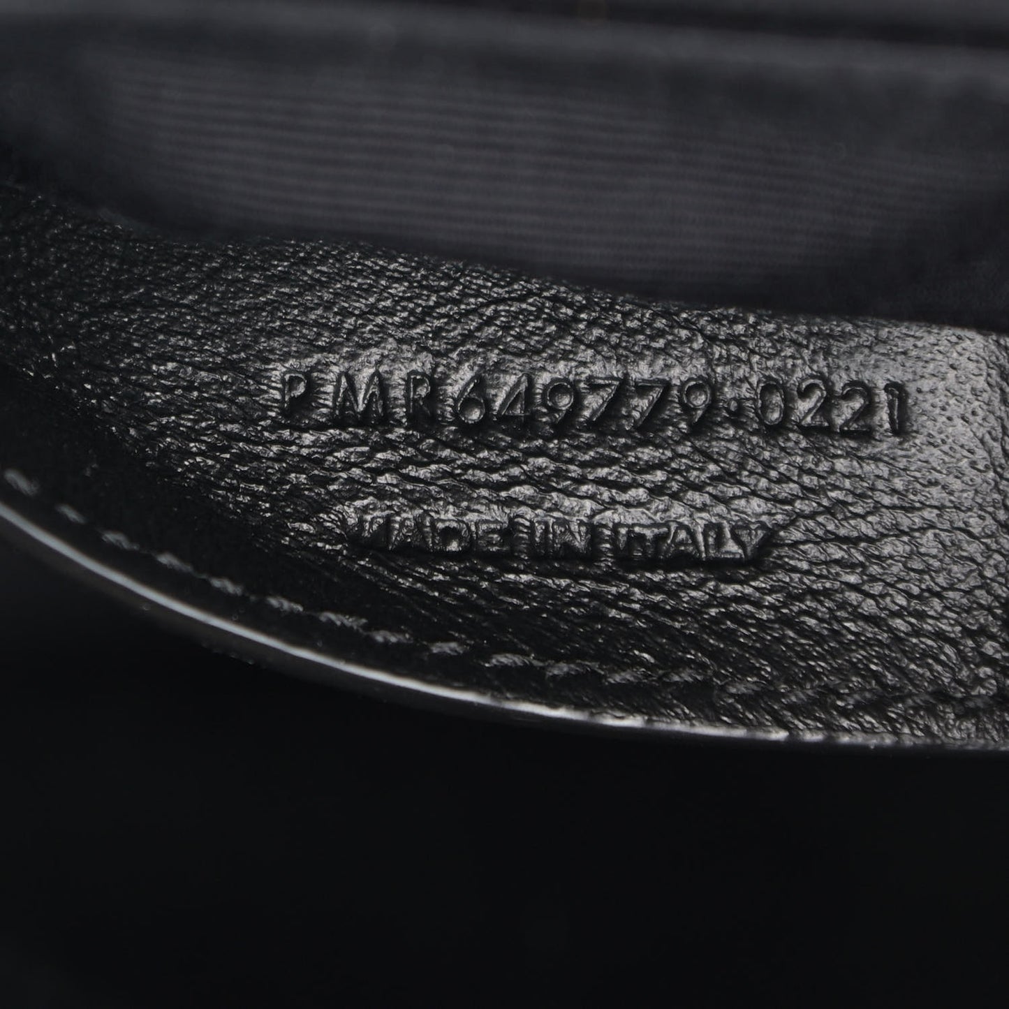 Grain de Poudre Quilted 80's Vanity Bag Black