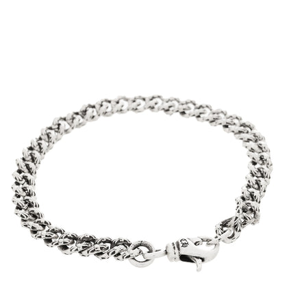 Chrome Hearts Sterling Silver Mini Extra Fancy Link Bracelet 2 of 4