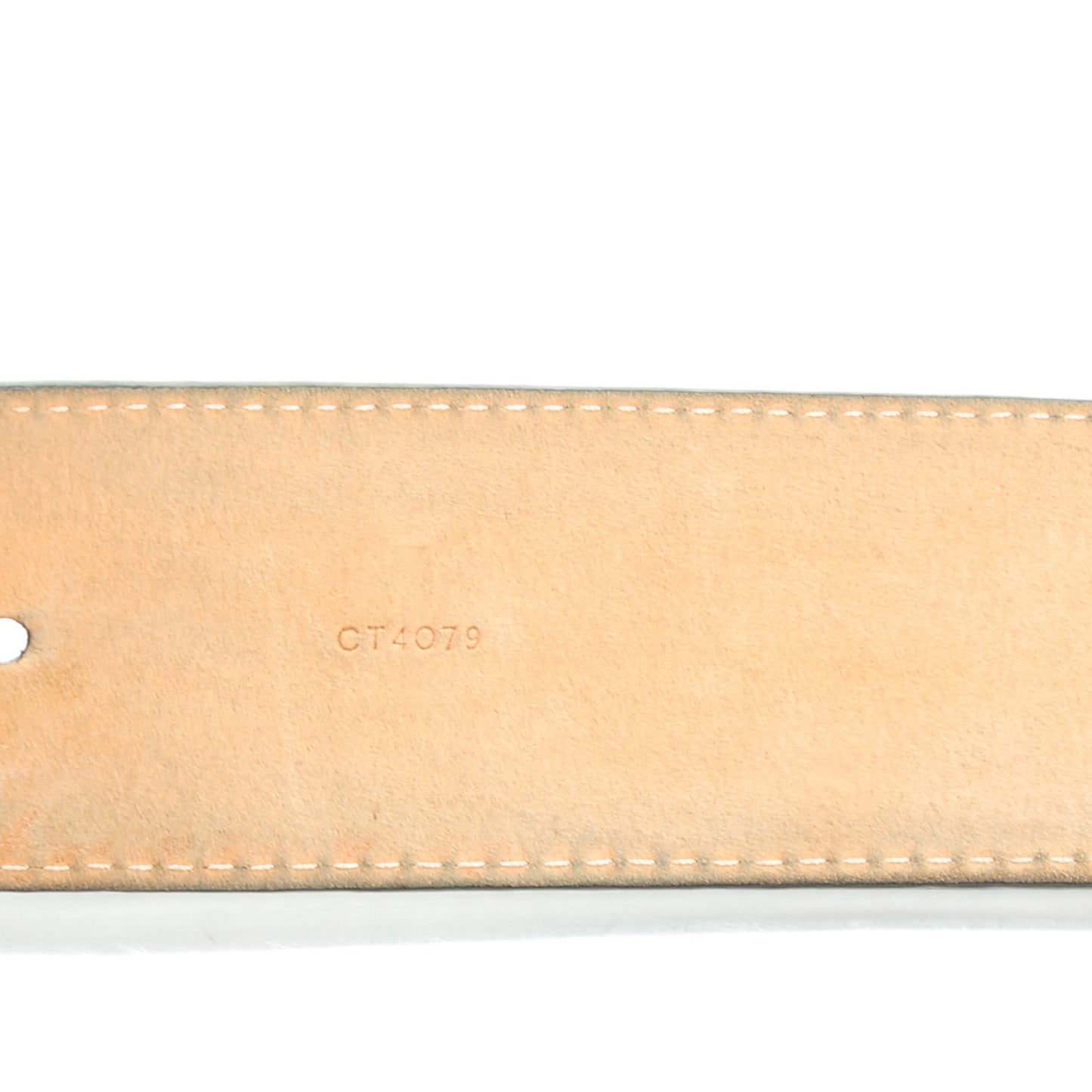 Epi Electric 40mm LV Initiales Belt 90 36 Black