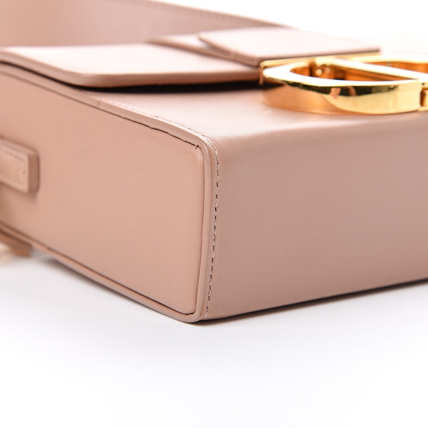 Christian Dior Smooth Calfskin 30 Montaigne Box Bag Pale Pink 10 of 14