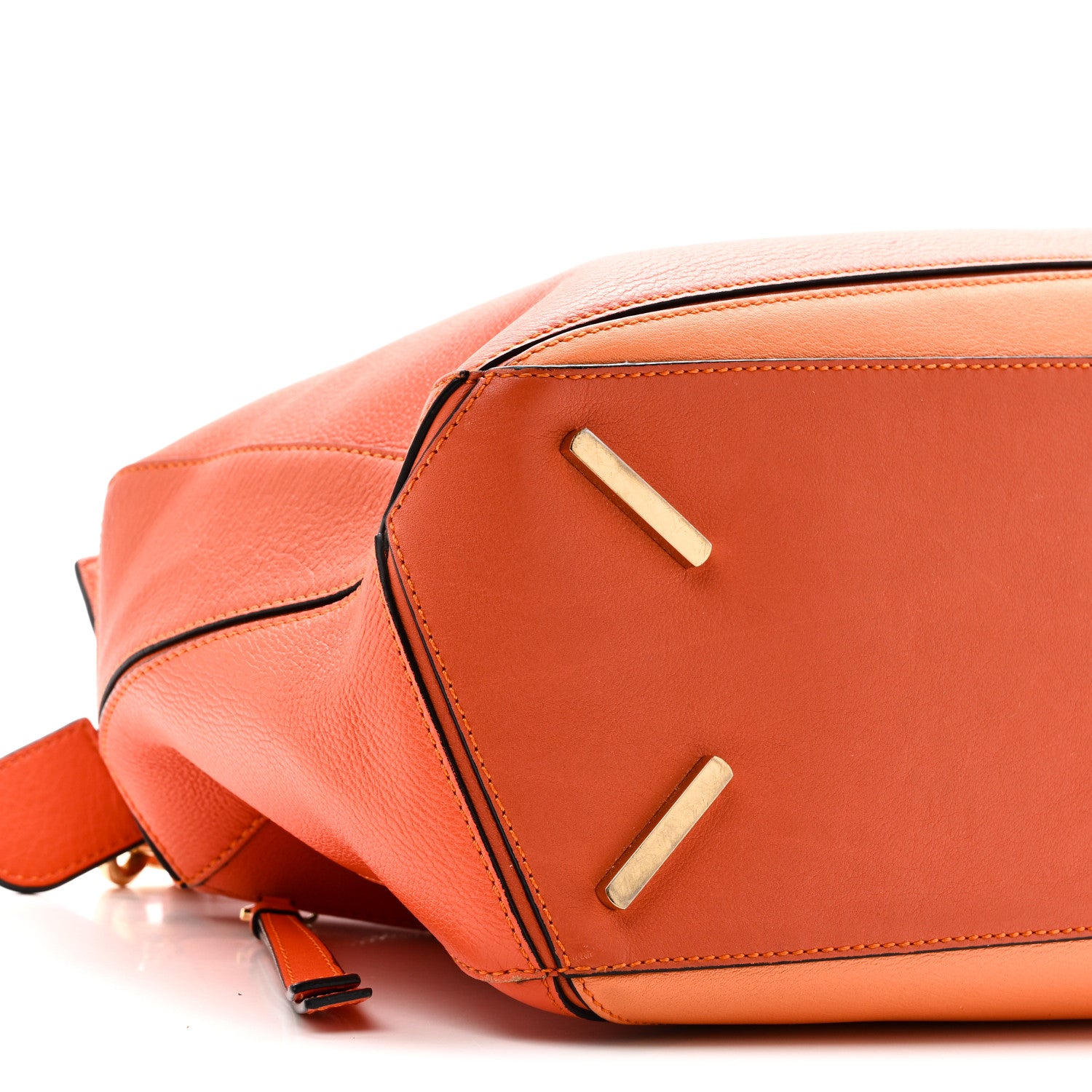 Loewe Calfskin Medium Puzzle Bag Orange Multi 8 of 10