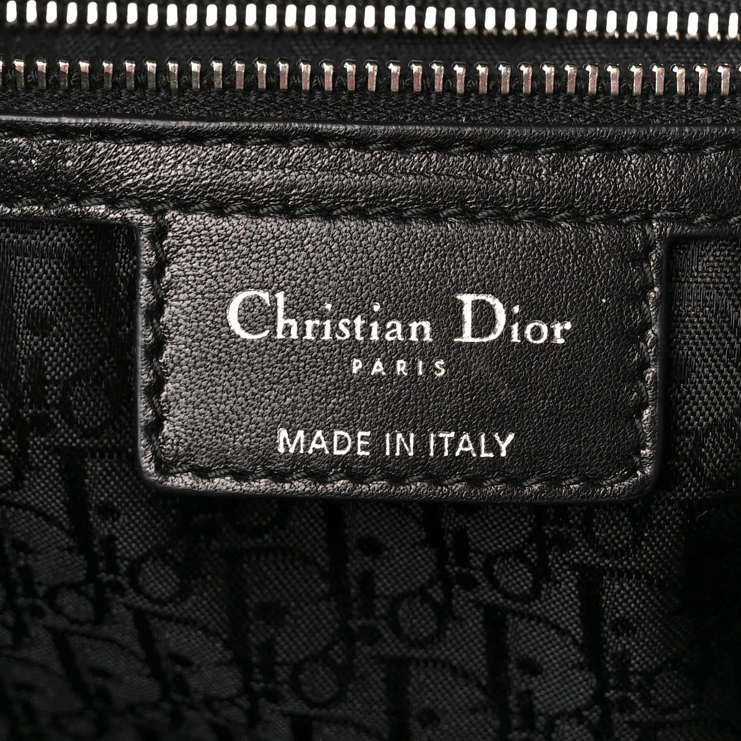 Lambskin Cannage Medium Dior Soft Shopping Tote Black