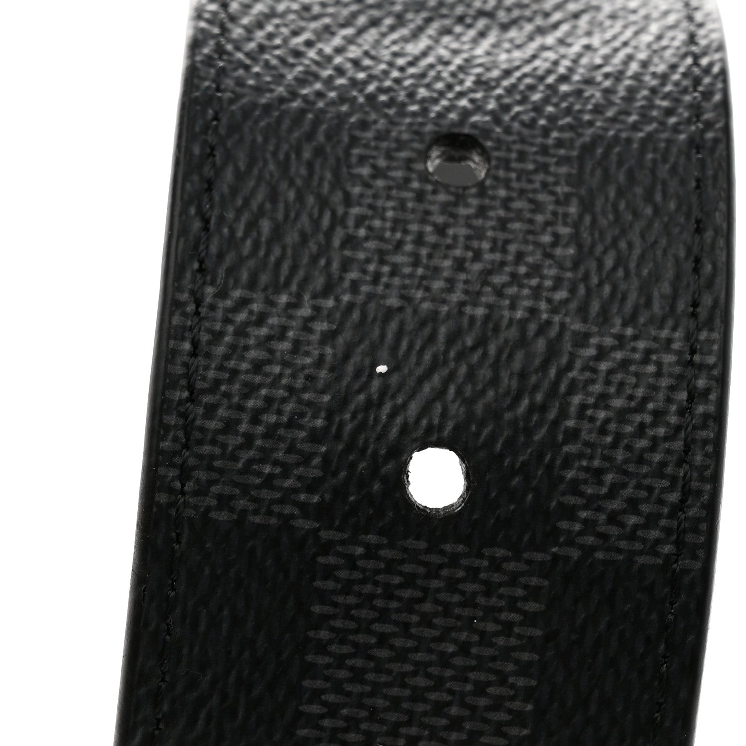 Louis Vuitton Damier Graphite Calfskin Belt 85 34 Black 7 of 7